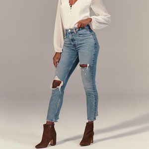Curve Love High Rise Mom Jeans